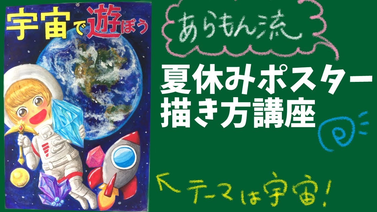 夏休みのポスターがうまくなる4つのポイント